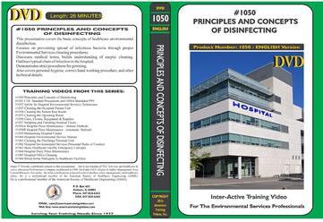 American Training Videos Hospital Series 1050 Principles and Concepts of Disinfecting